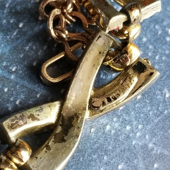 Relisted -Vintage Marvella red and white enamel X set - Picture 9 of 14